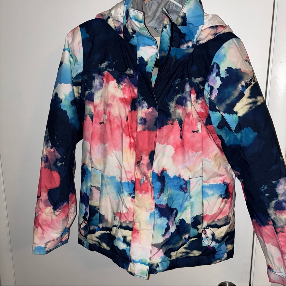 Girls Roxy Galaxy Dryflight Snow Jacket - Picture 2 of 11